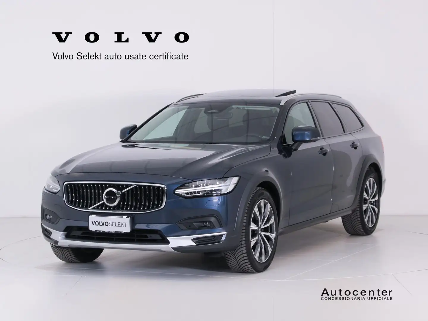 Volvo V90 Cross Country B4 (d) 197CV AWD AUT ULTIMATE Blau - 1