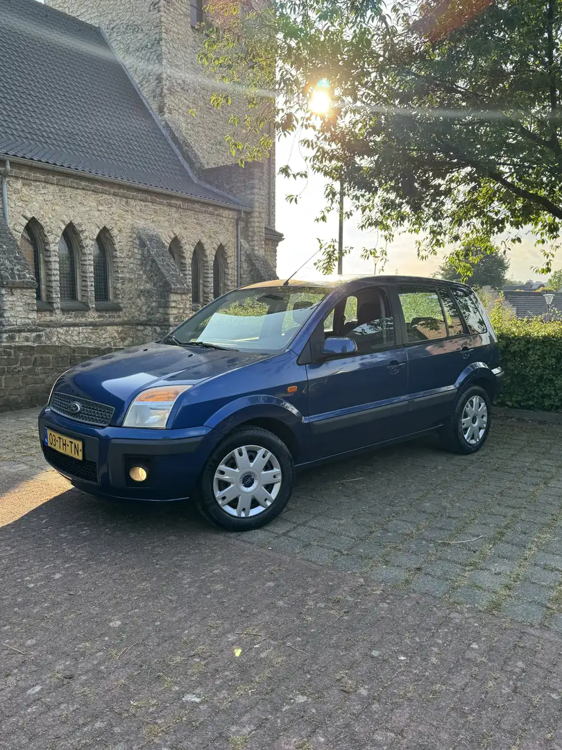 Ford Fusion 1.4-16V Ghia Blauw - 1