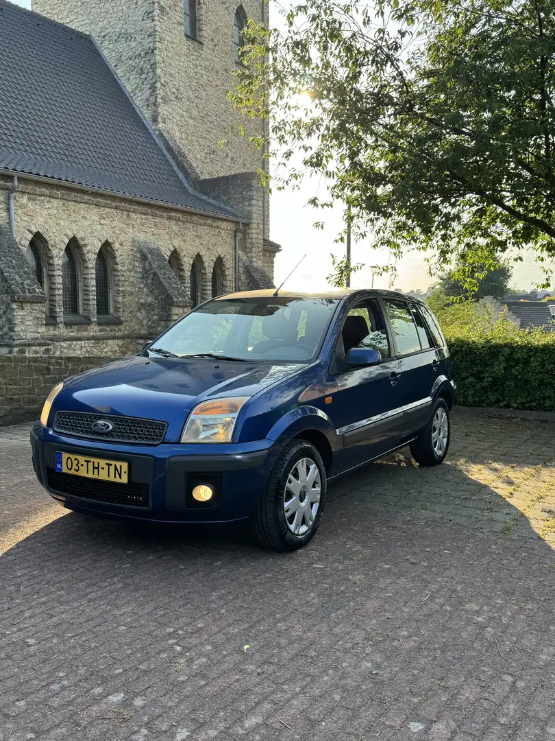 Ford Fusion 1.4-16V Ghia Blauw - 2