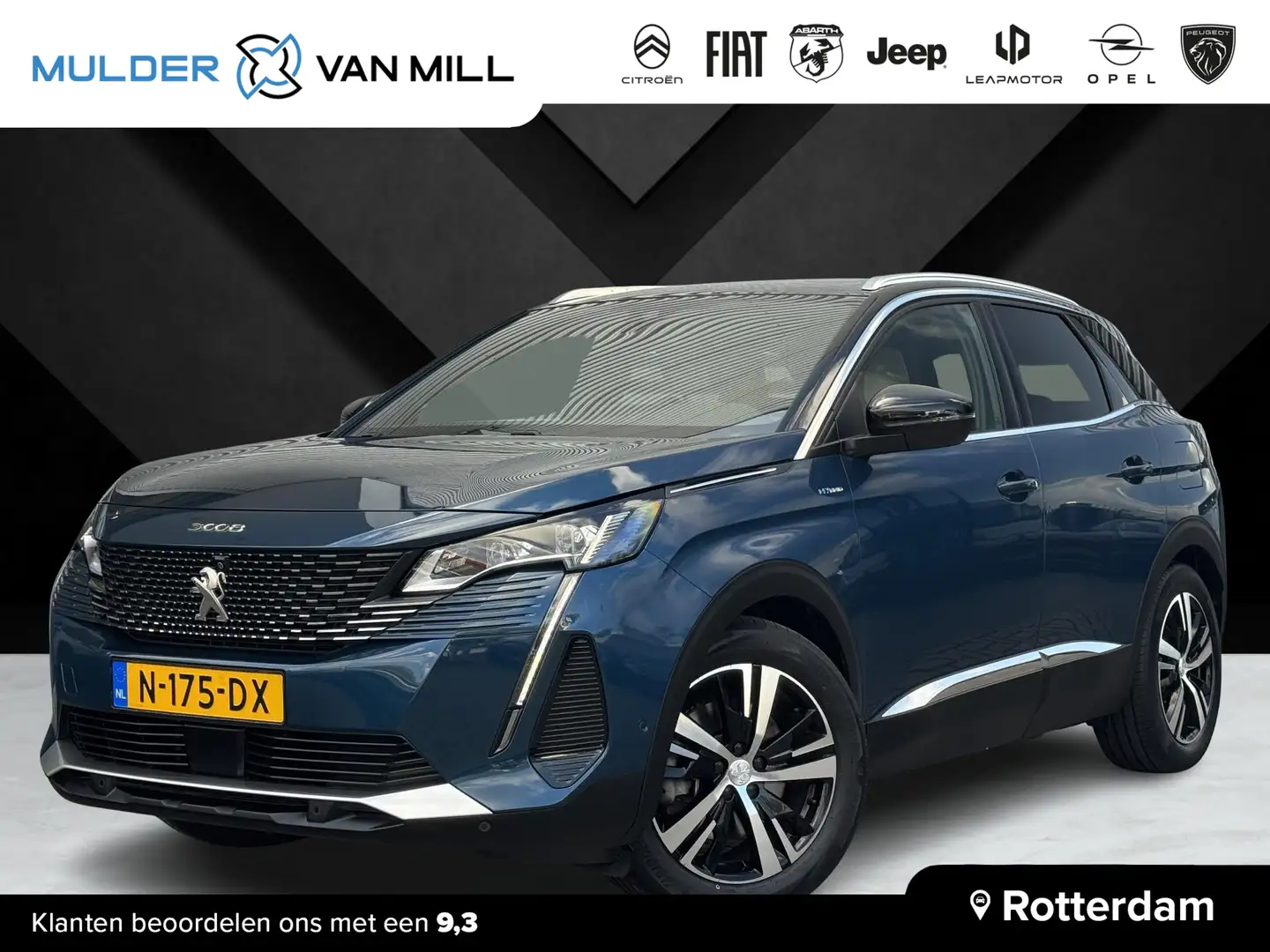 Peugeot 3008 GT 1.6 PHEV HYbrid 225pk e-EAT8 | NAVI | TREKHAAK Blauw - 1