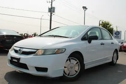 White 2010 Honda Civic DX-G Sedan Automatic