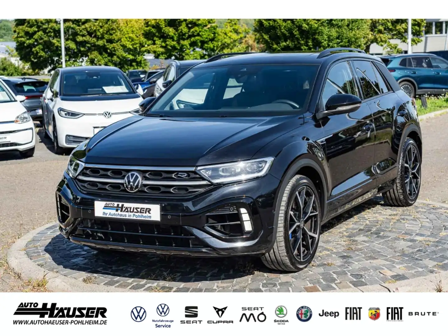 Volkswagen T-Roc R 2.0 TSI DSG 4Motion AKRAPOVIC PANO DCC AHK BEATS Schwarz - 1