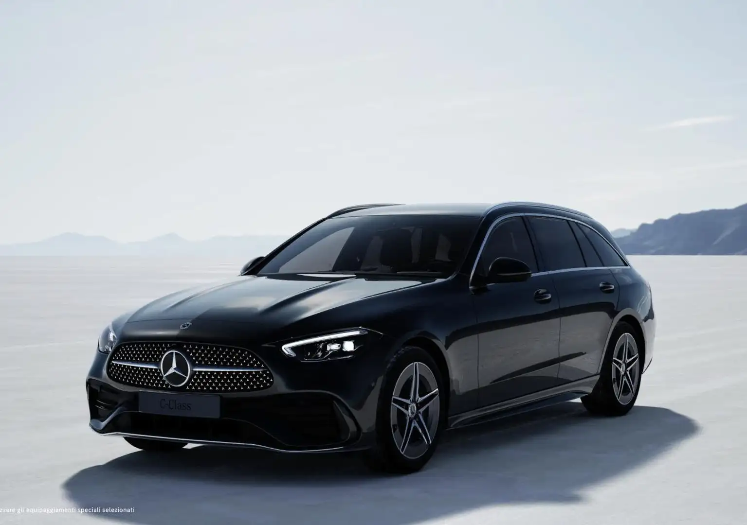 Mercedes-Benz C 220 C 220 d Mild hybrid S.W. AMG Line Advanced Grigio - 2