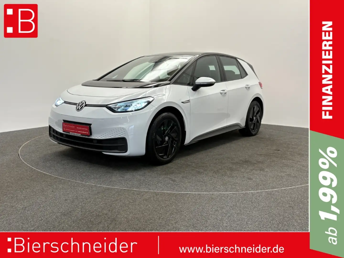 Volkswagen ID.3 Pro Perf Life DIGITAL COCKPIT LED AHK NAVI 18 ACC Weiß - 1