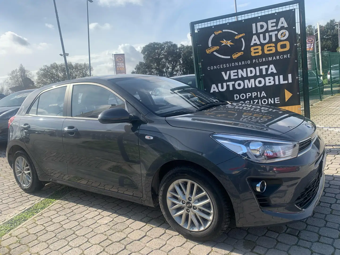 Kia Rio 1.0 t-gdi mild-hybrid  Style PROMO FINANZIAMENTO Grau - 1