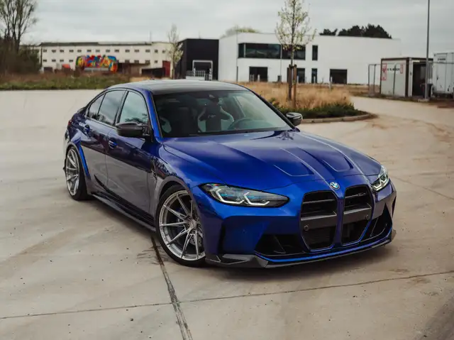 BMW M3 Competition xDrive SONDERWUNSCH - SAN MARINO BLAU
