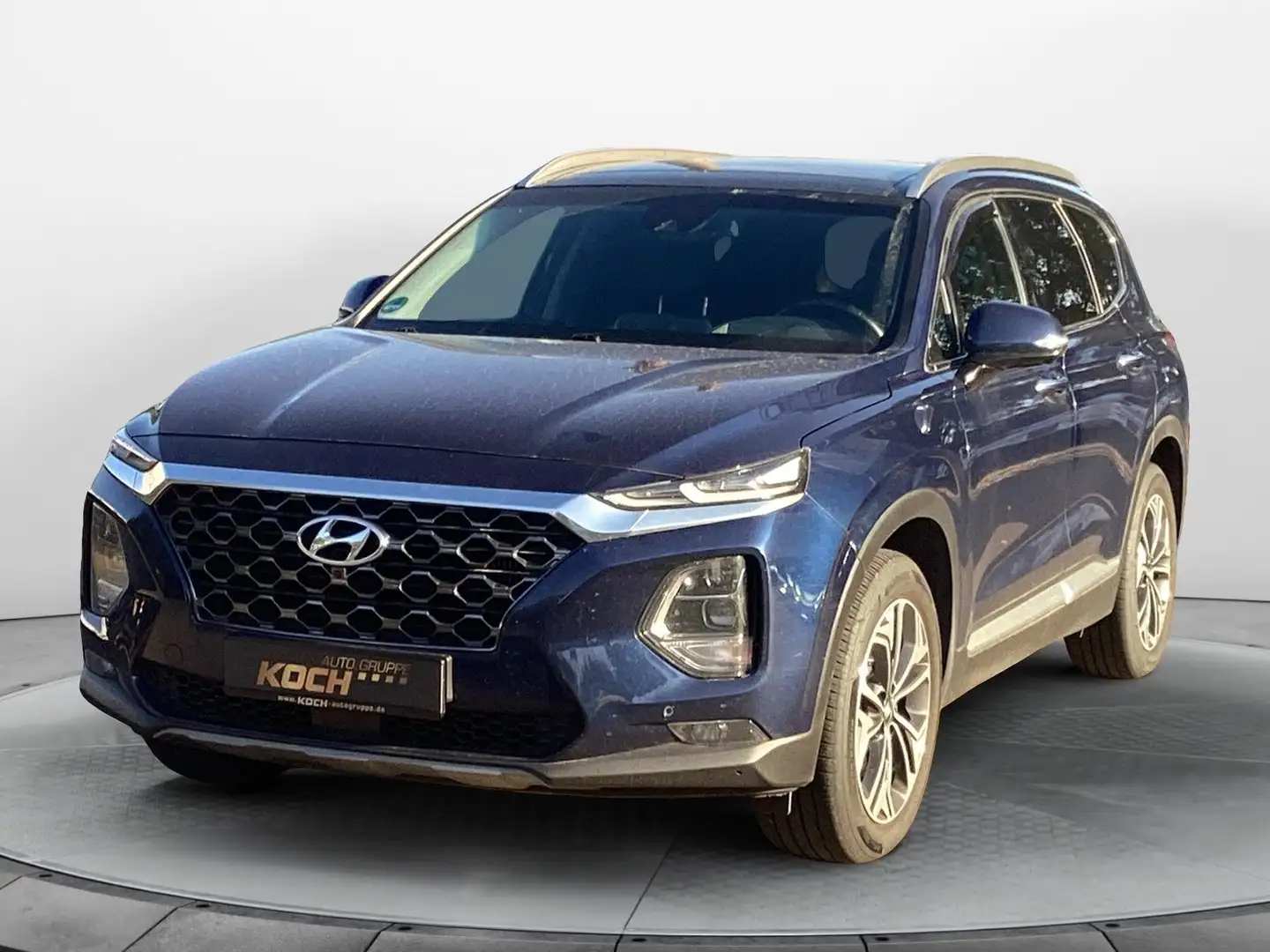 Hyundai SANTA FE 2.2 CRDI 4WD Premium NAVI Pano Head up Blauw - 2