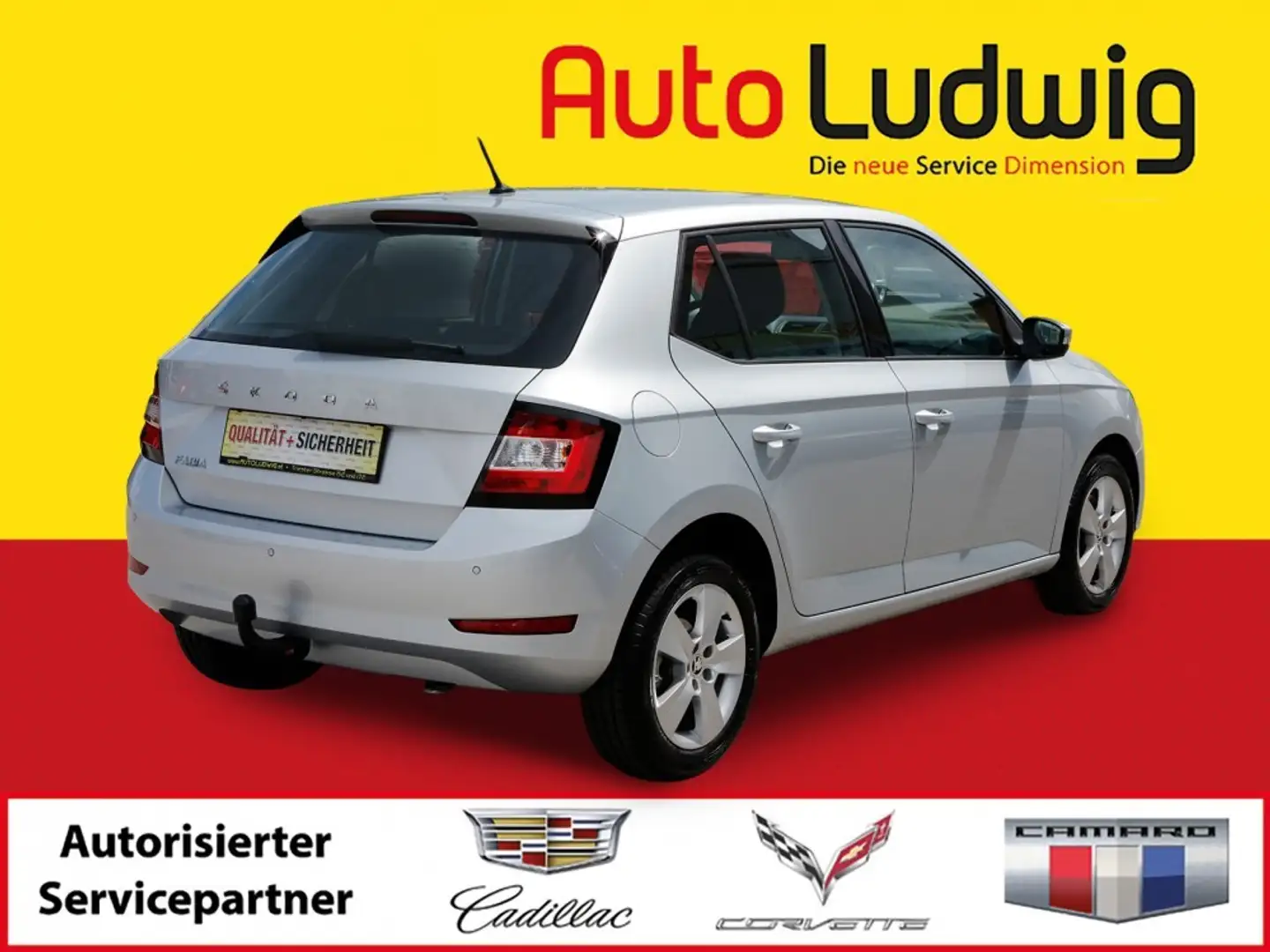 Skoda Fabia Ambition 1,0 TSI DSG*DAB-RADIO*PDC*AHK*TEMPOMAT* Argent - 2