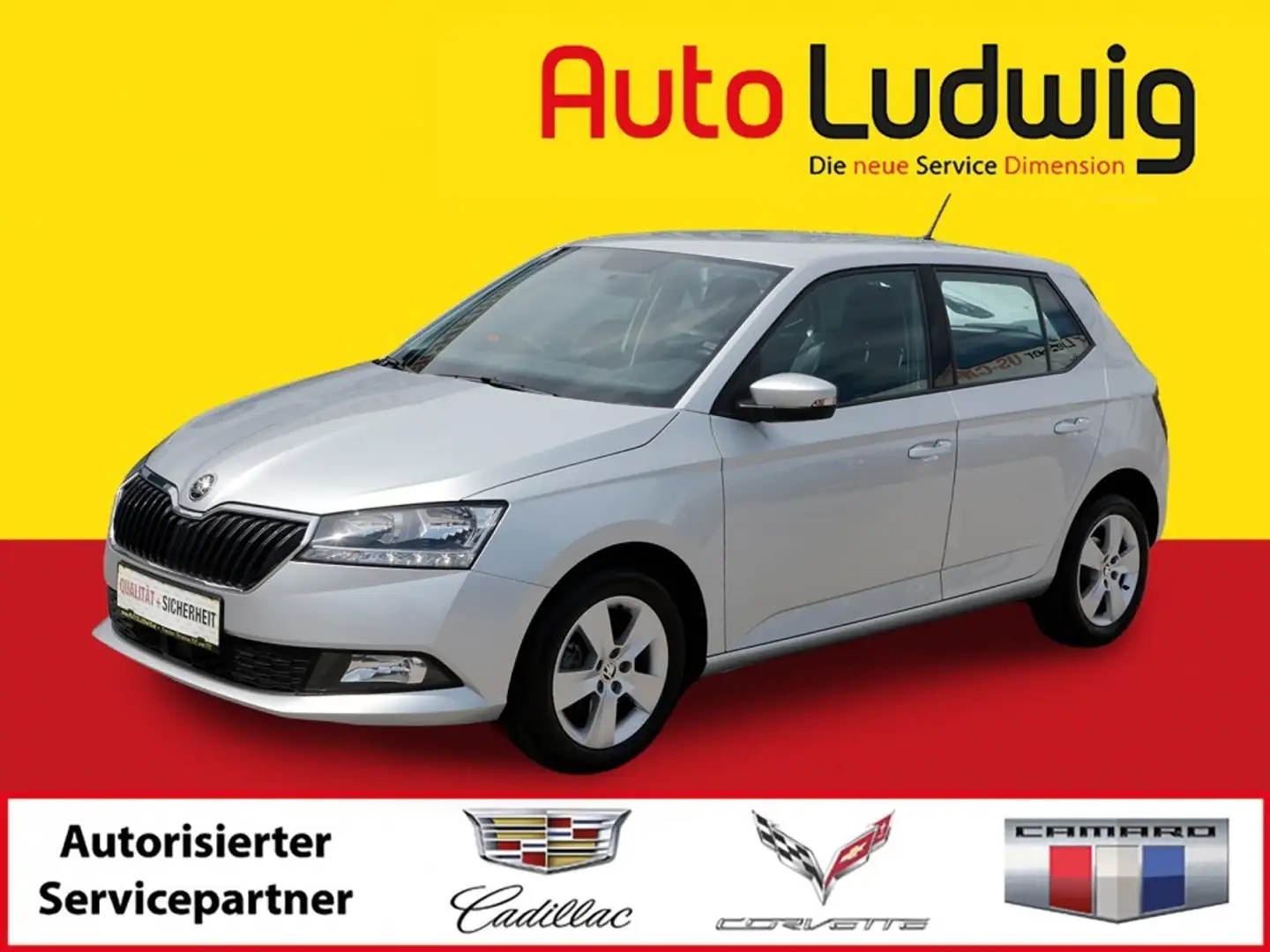 Skoda Fabia Ambition 1,0 TSI DSG*DAB-RADIO*PDC*AHK*TEMPOMAT* Argent - 1