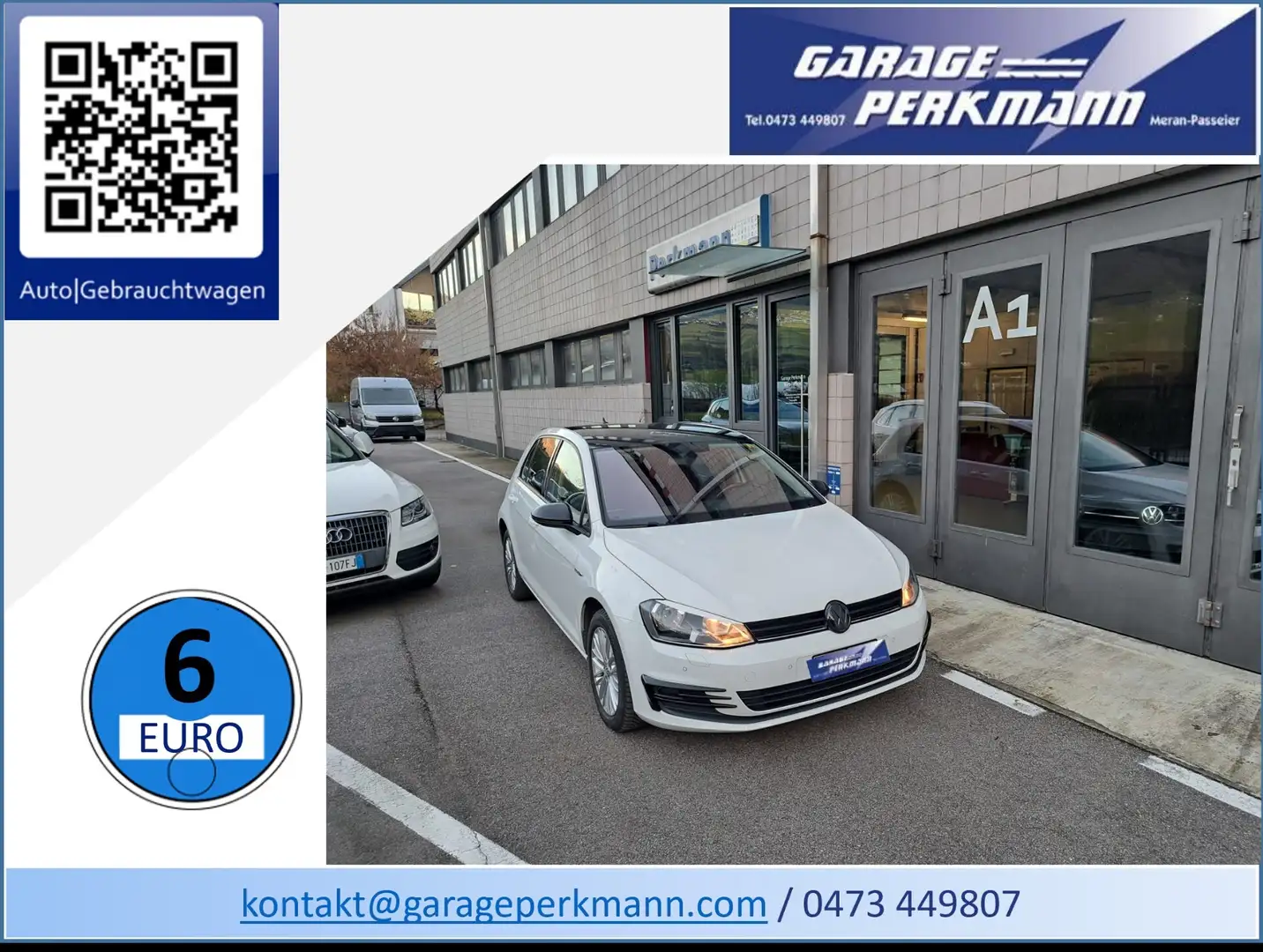 Volkswagen Golf Golf 2.0 TDI 5p. Comfortline Bianco - 1