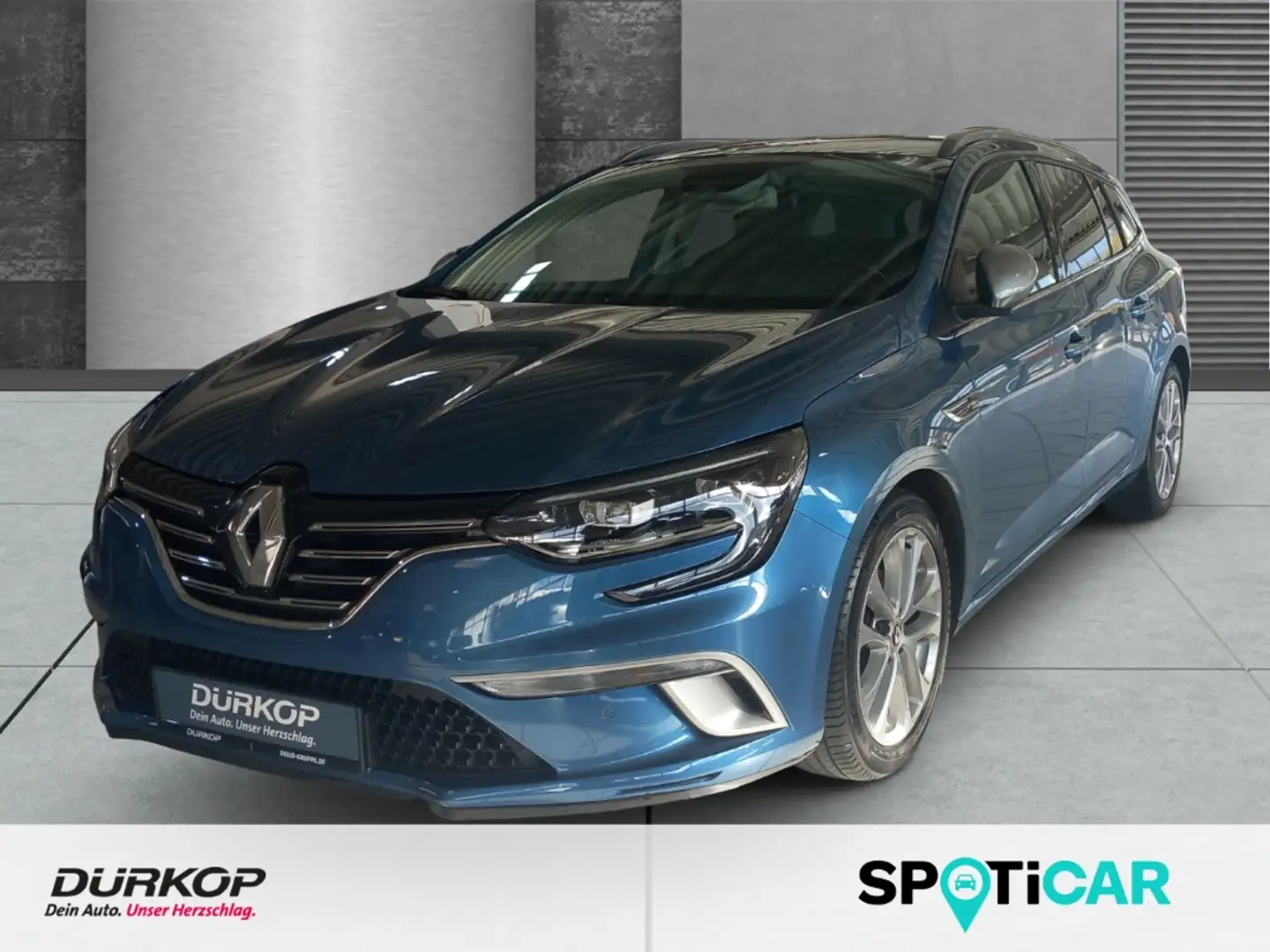 Renault Megane GT-Line Navi/Einparkhilfe/Rückfahrkamera Digitales Bleu - 1