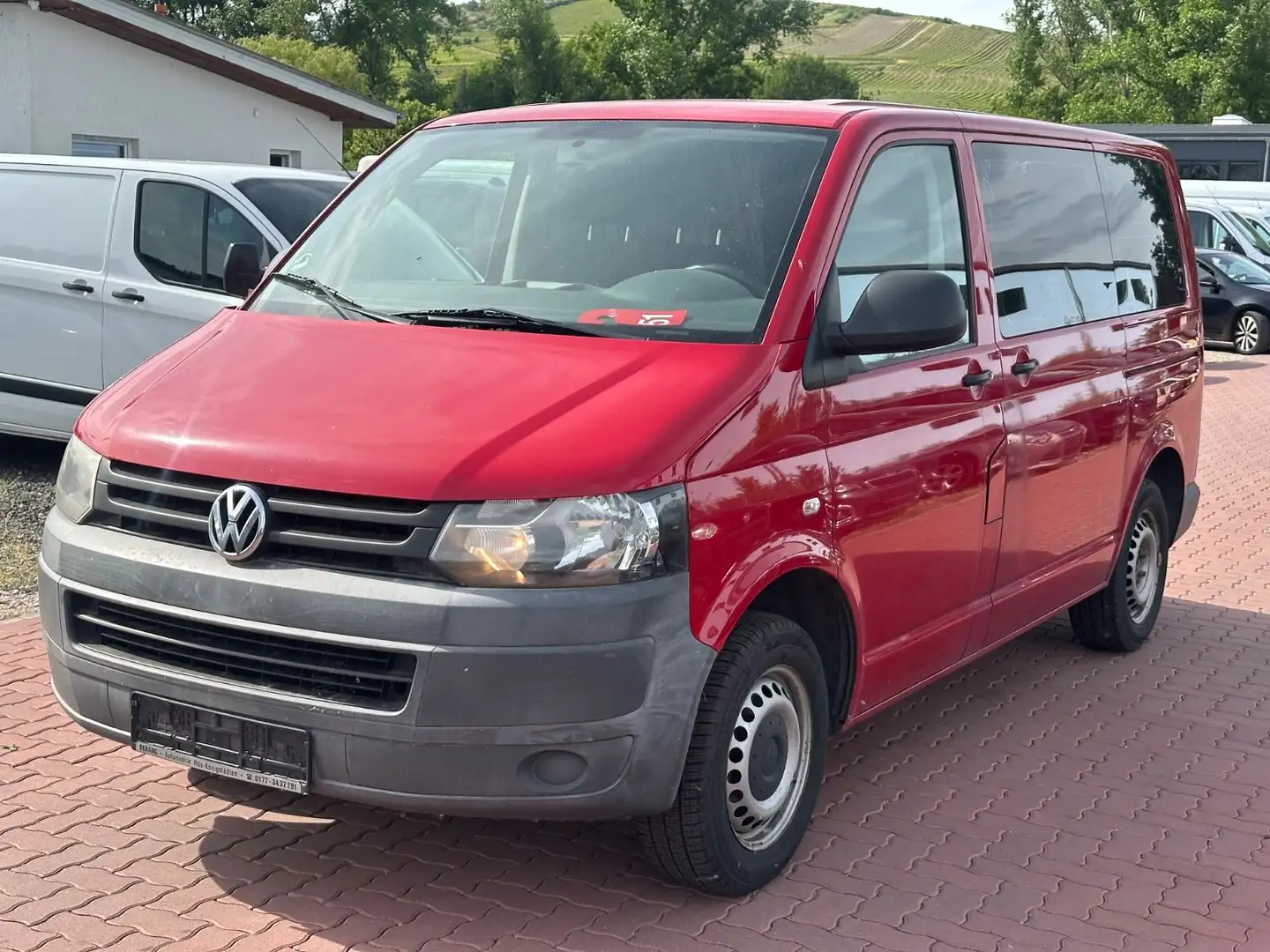 Volkswagen T5 Transporter T5 2.0 TDI Transporter/Wohnmobile/Bett/ Rot - 1
