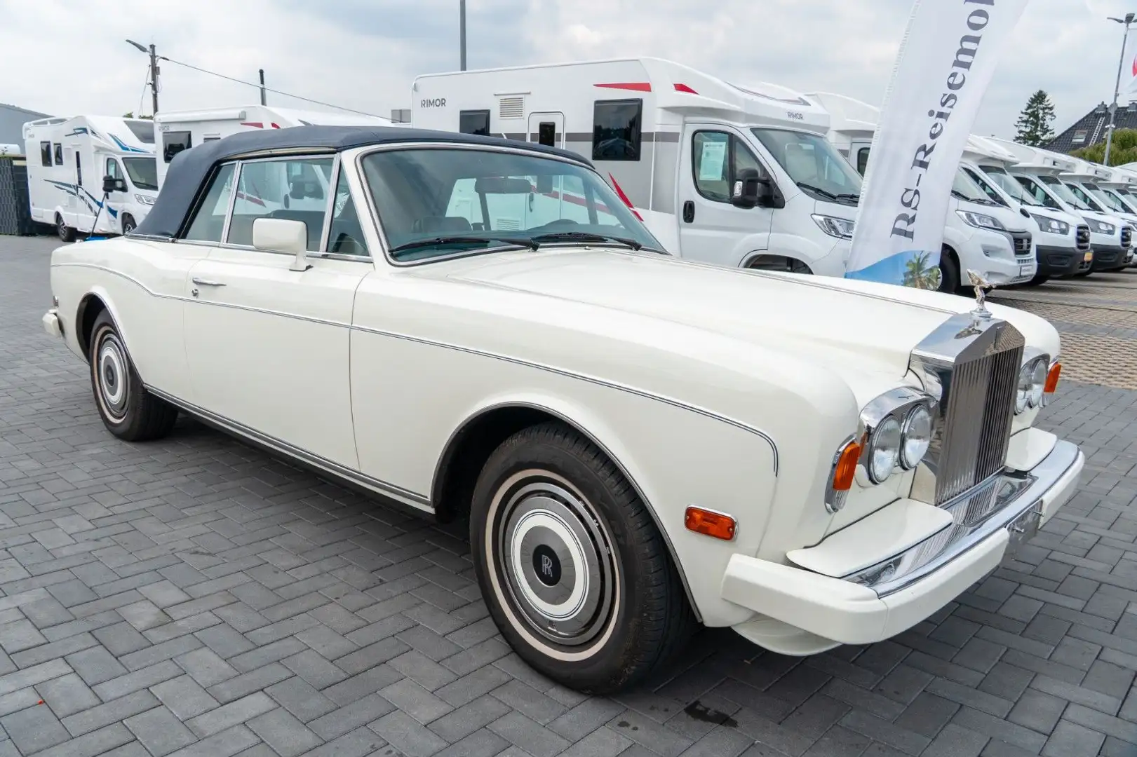 Rolls-Royce Corniche II Cabrio E-Verdeck | H-Kennz. | MPW Blanc - 1