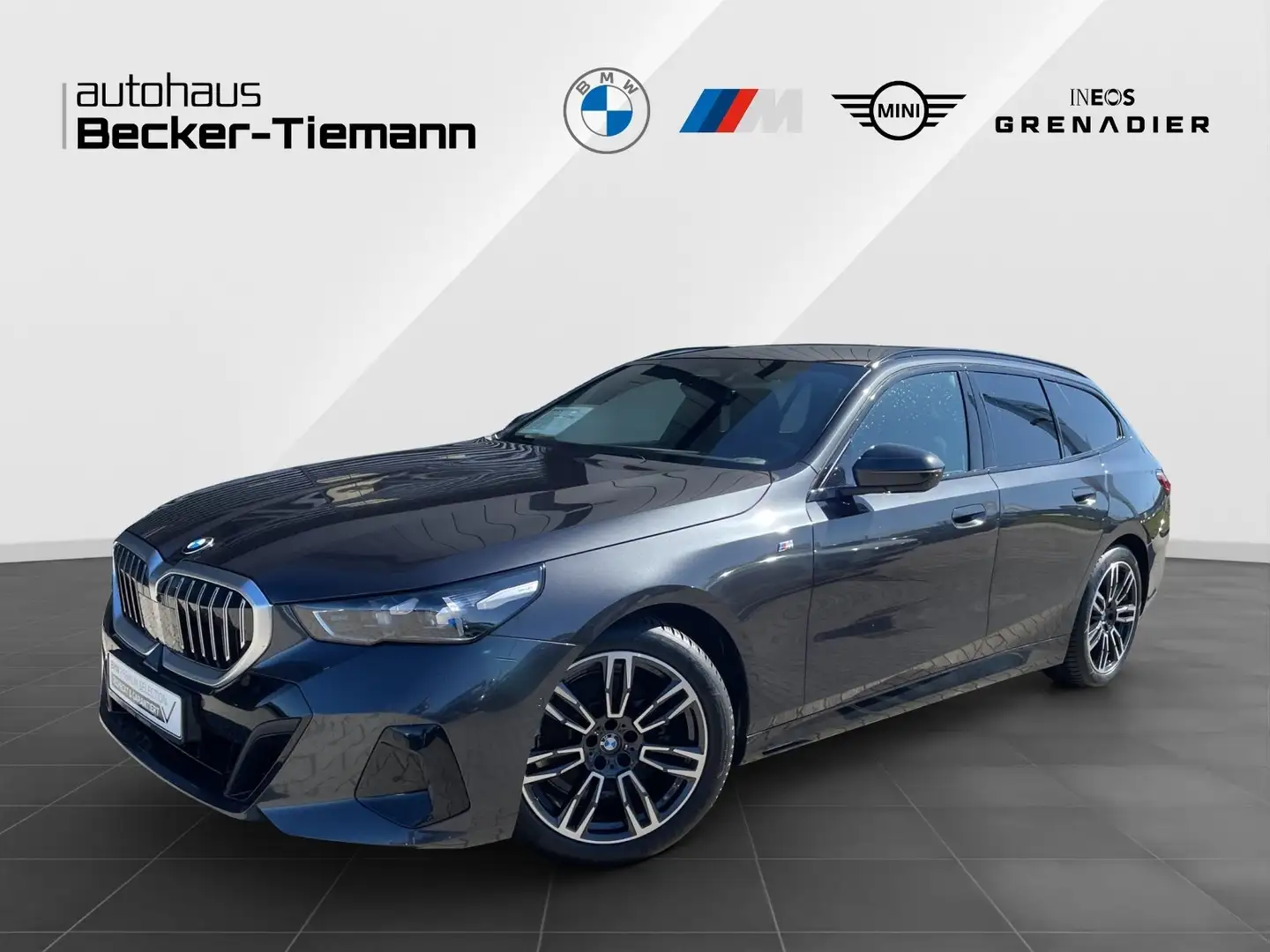 BMW 520 d Touring M Sport/Head-Up/Standheizung/AHK/HK-Soun Grau - 1