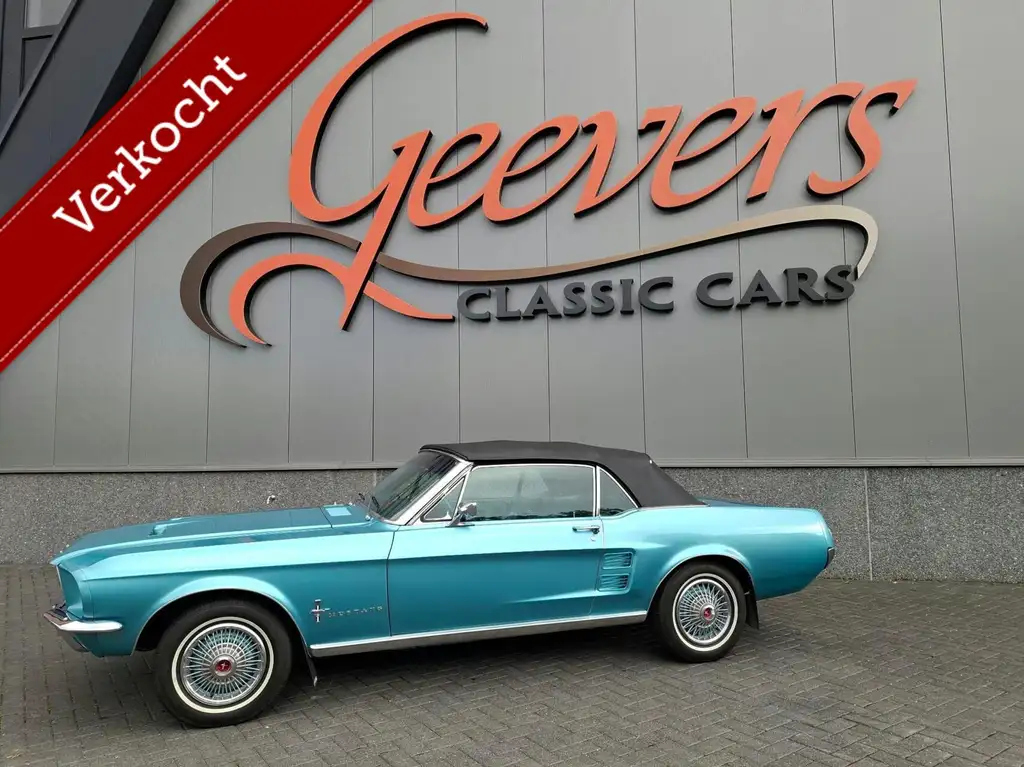 Ford Mustang 1967 из Европы — купить под ключ