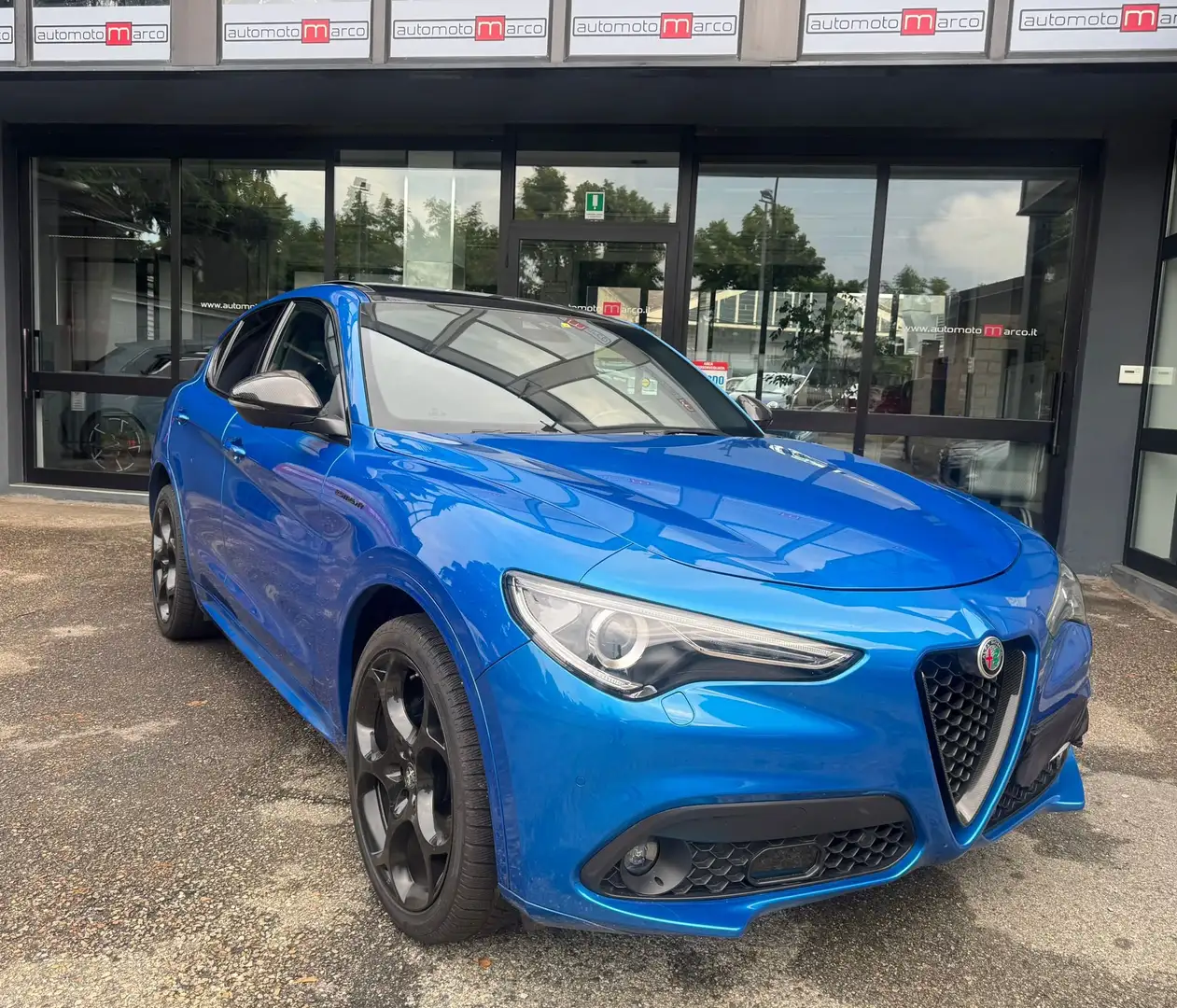 Alfa Romeo Stelvio 2020 2.2 t Veloce Q4 210cv auto OFFERTA VACANZE Blu/Azzurro - 1