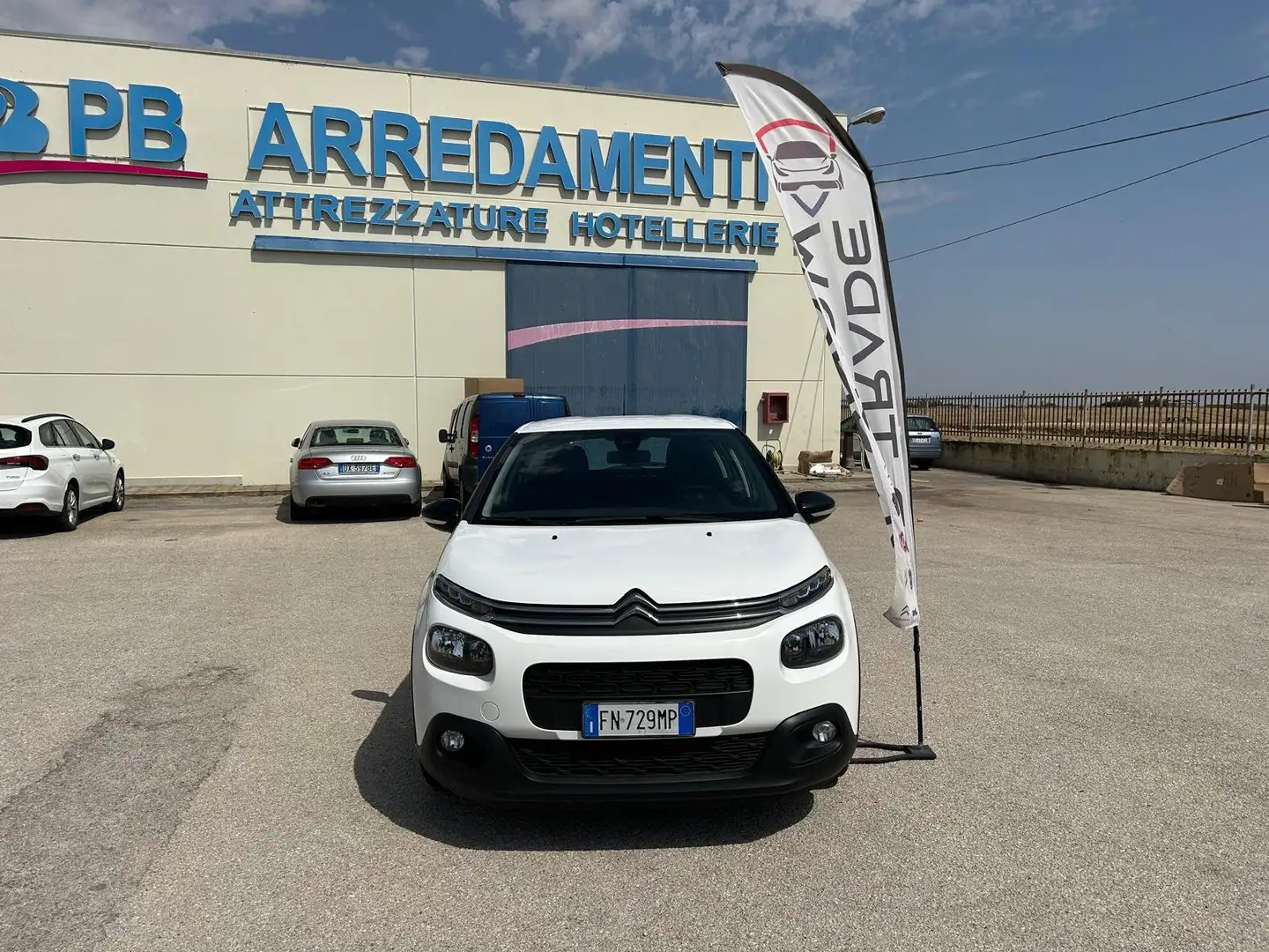Citroen C3 1.6 bluehdi Shine s Bianco - 2