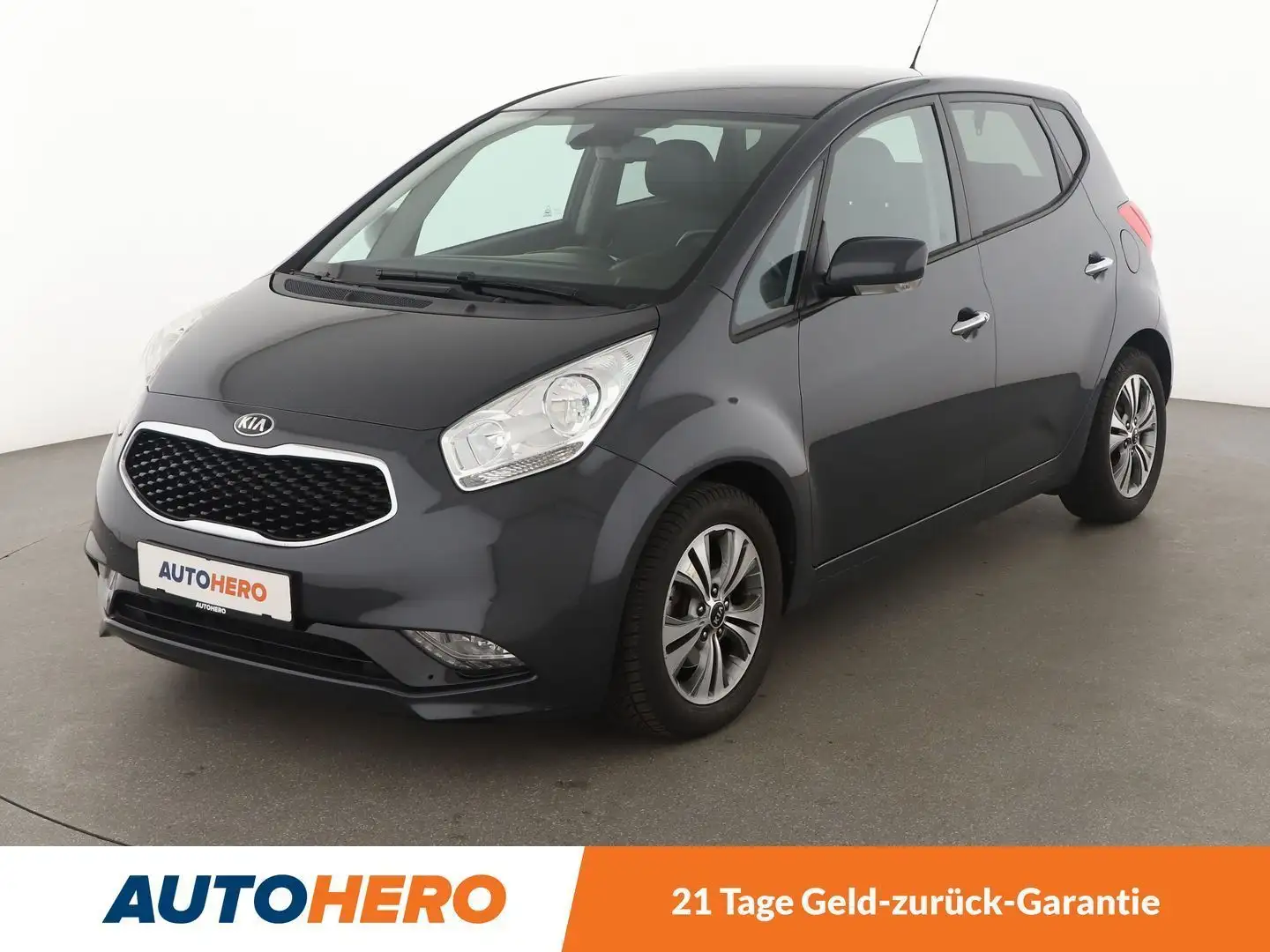 Kia Venga 1.6 Dream Team*NAVI*CAM*PDC*SHZ*KLIMA*GARANTIE* Grijs - 1