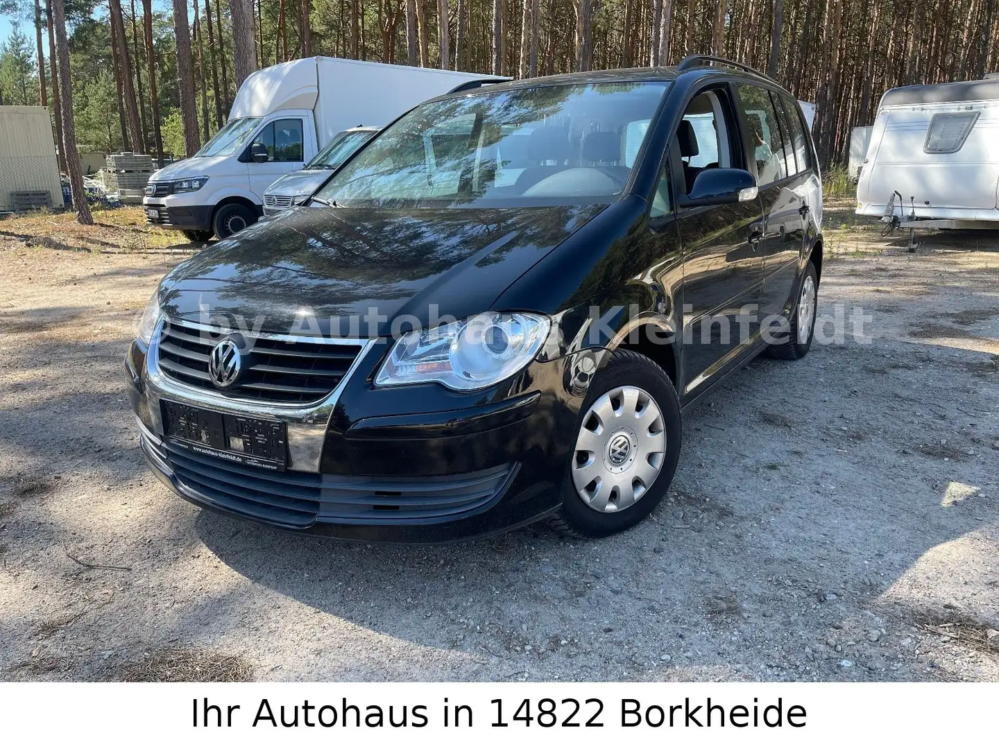 Volkswagen Touran Trendline |7.SITZER|KLIMAAUTO|STDHZ.| Schwarz - 1