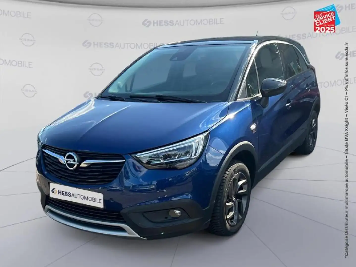 Opel Crossland X 1.2 Turbo 130ch Opel 2020 Euro 6d-T Bleu - 1