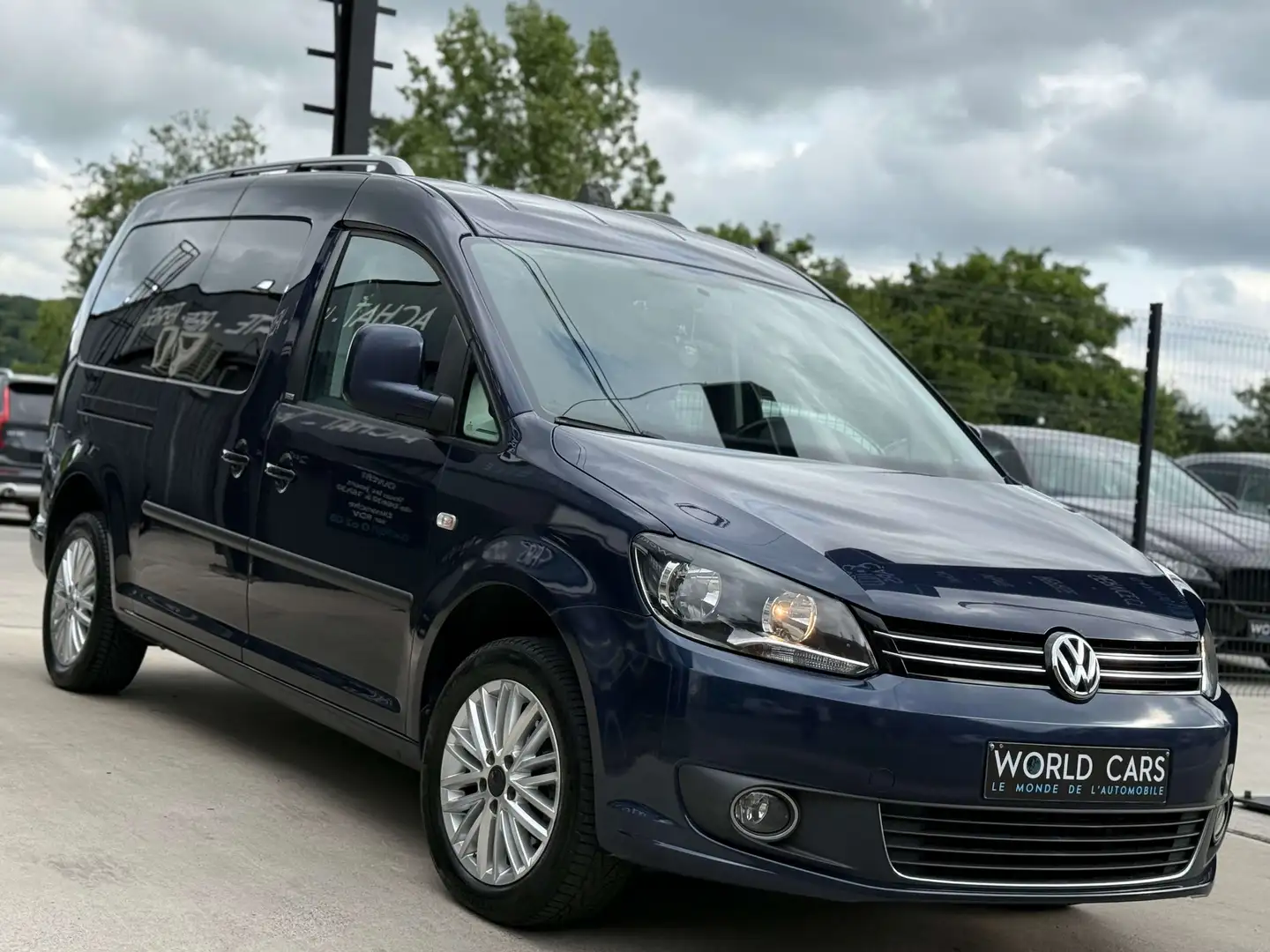 Volkswagen Caddy Maxi Life 1.6 CR TDi Edition CUP /NAVI /GARANTIE Bleu - 2