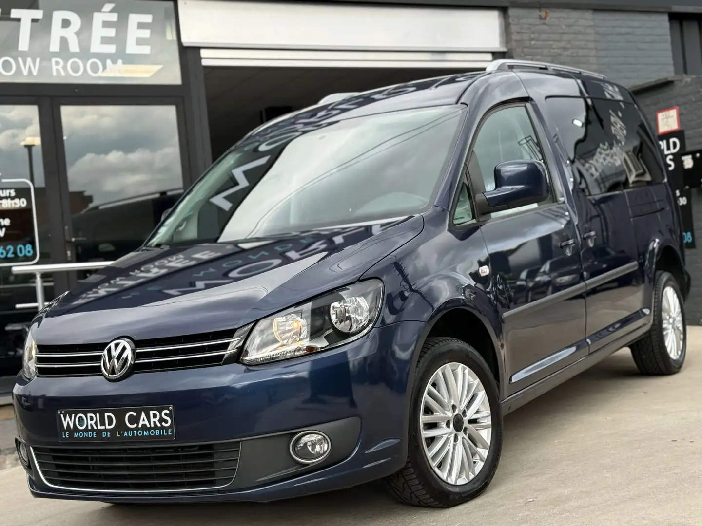 Volkswagen Caddy Maxi Life 1.6 CR TDi Edition CUP /NAVI /GARANTIE Bleu - 1