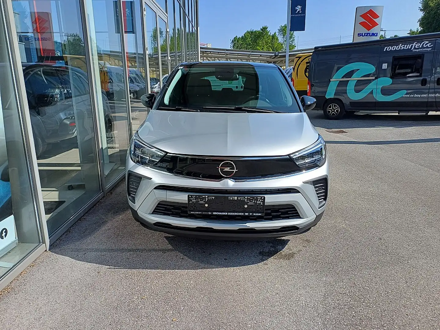 Opel Crossland 1,2 Turbo Elegance Silber - 2