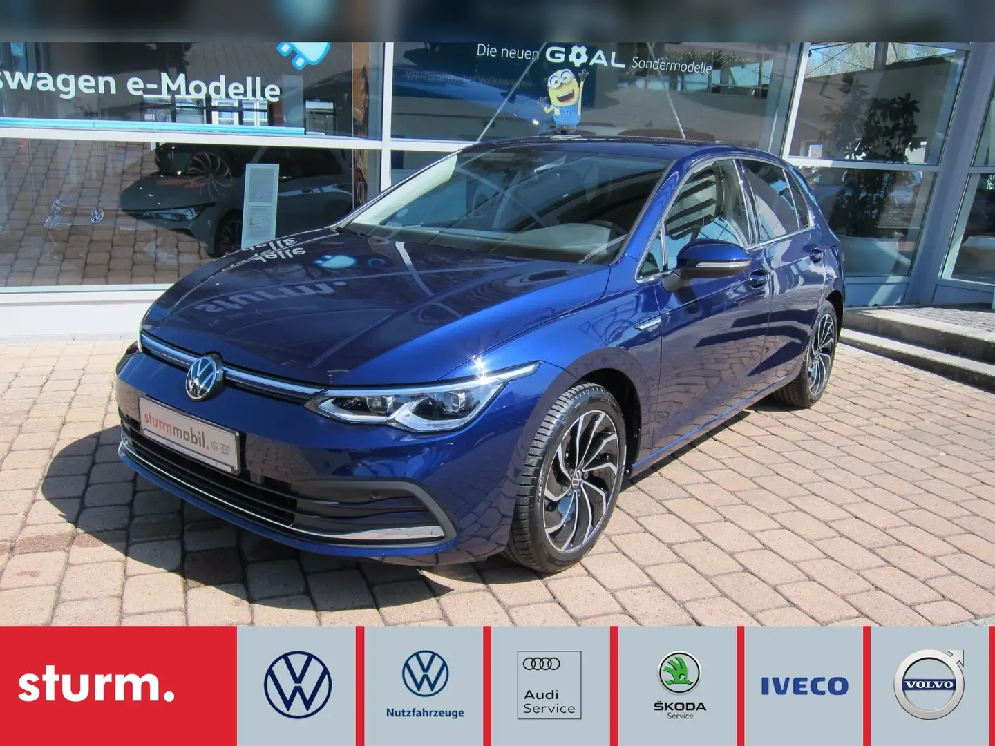 Volkswagen Golf VIII Lim. Style 1.5 eTSI DSG *Navi, LED, Kamera*, Blau - 1
