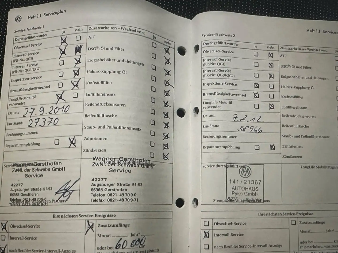 Volkswagen Touran Highline EcoFuel*GAS und Benzin*7 SITZE* Blau - 2