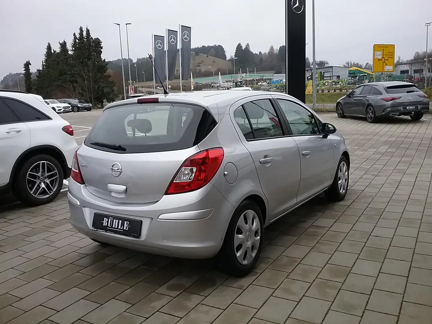 Opel Corsa D 1.4 16V ENERGY ECOFLEX+ELEKTRO-PAKET+KLIMA+TEMPO Silber - 2