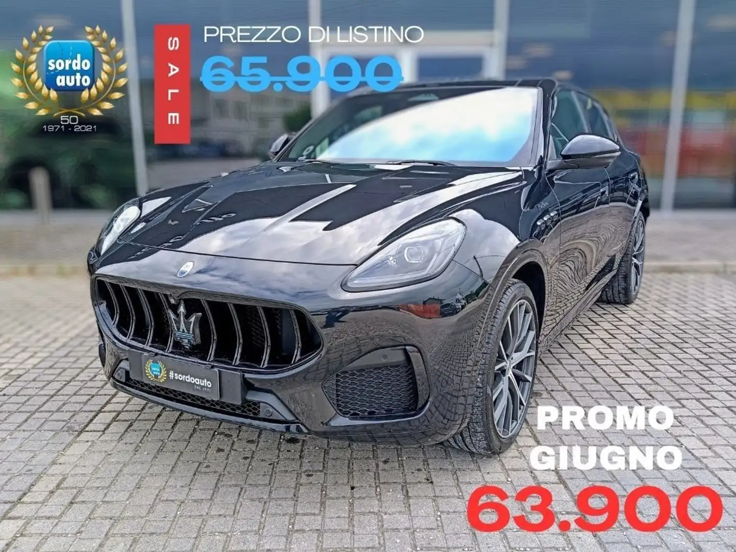 Maserati Grecale 2.0 MHEV 330 CV Modena FULL Nero - 1