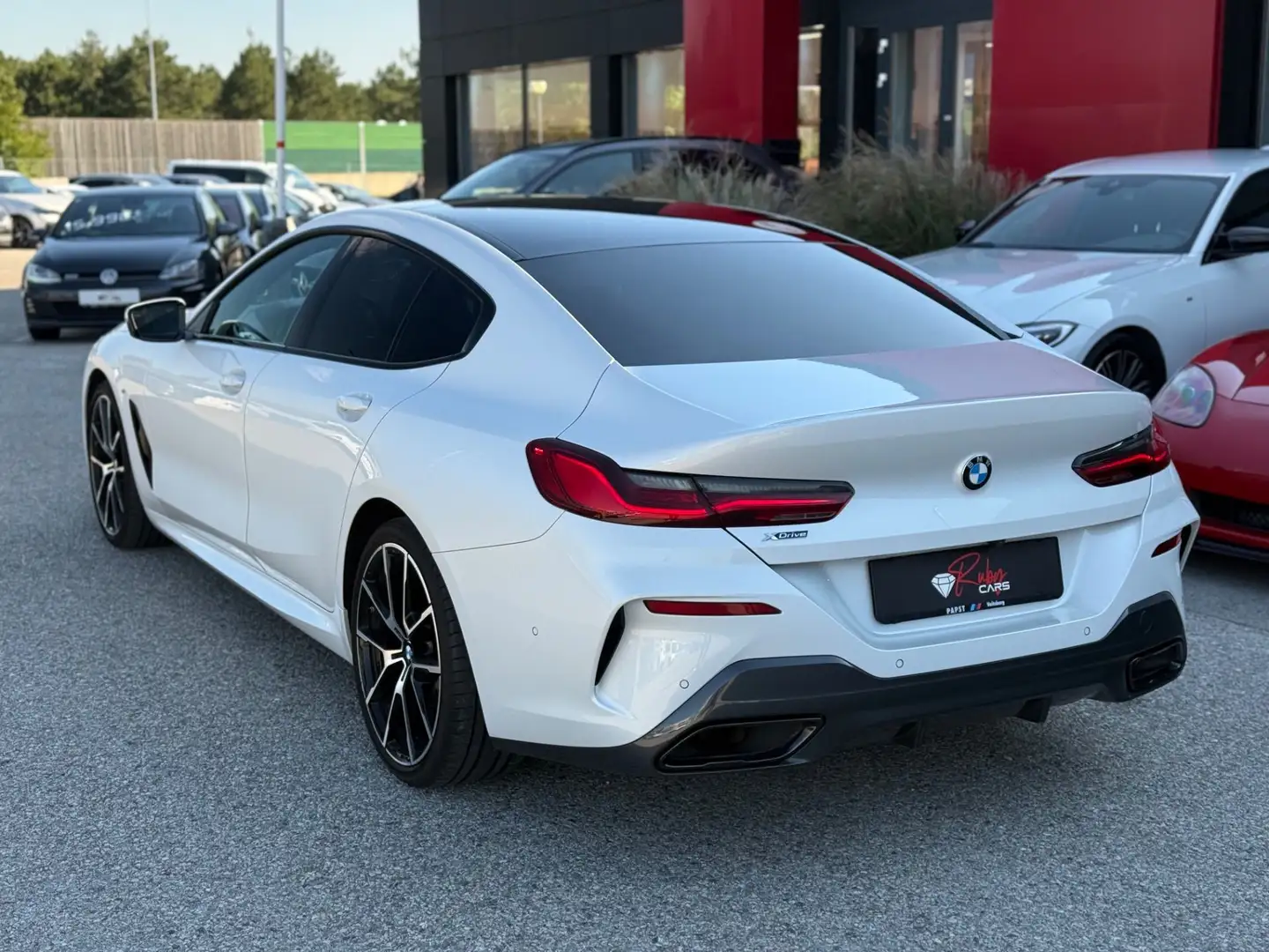 BMW 840 d xDrive Gran Coupe Aut M Sportpaket Weiß - 2