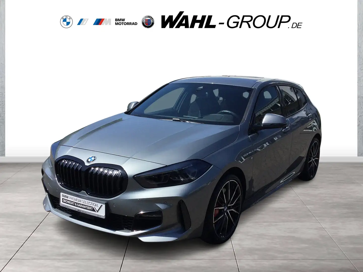 BMW 118 i M SPORT LC PROF HUD M SPORTBREMSE GRA PDC  KOMFO Gris - 1