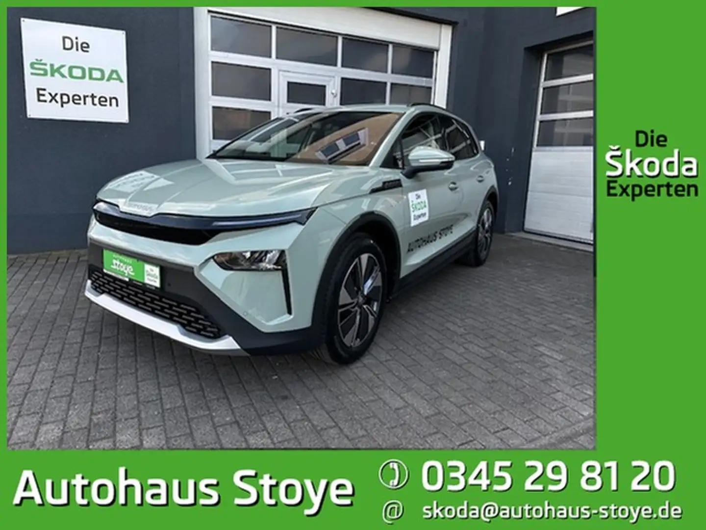 Skoda Elroq 50 Tour AHK;NAV;ACC;SHZ;PDC;CARPLAY;KESSY Vert - 1