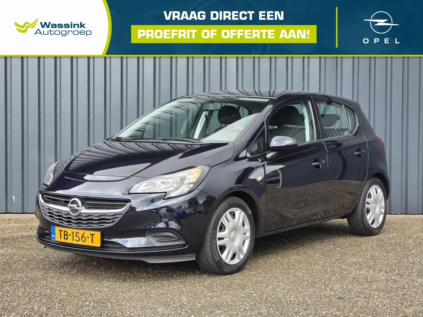 Opel Corsa 1.4 90pk 5drs Edition | Airco | Bluetooth | Cruise Bleu - 1