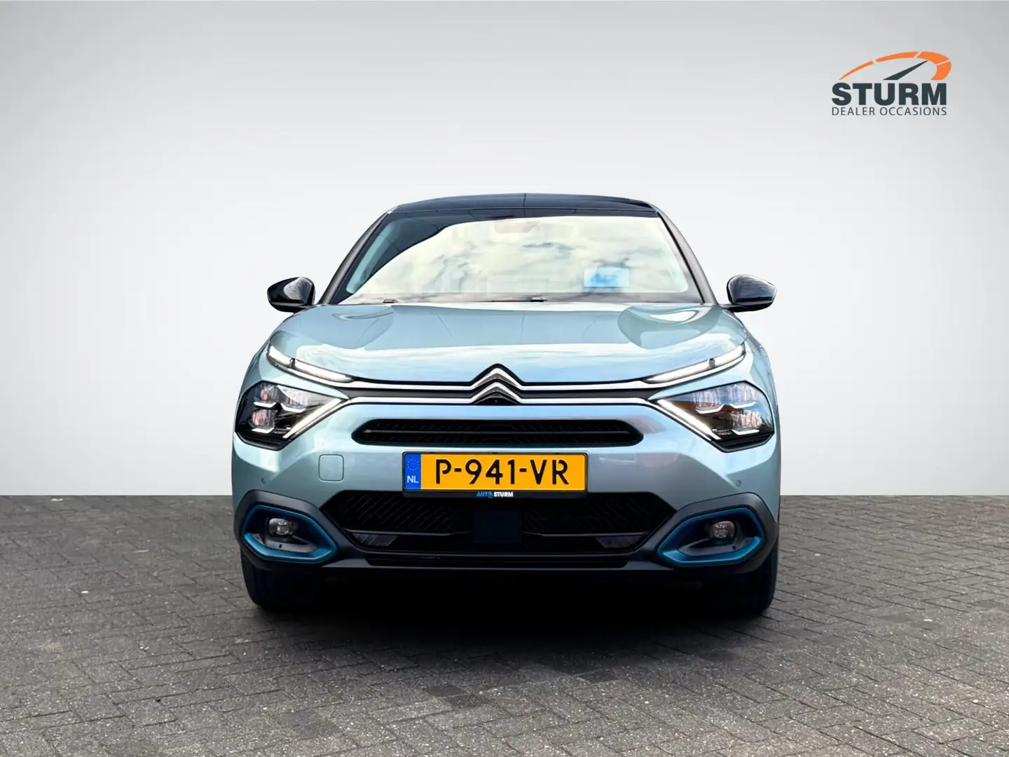 Citroen E-C4 Electric Shine 50 kWh | Panoramadak | Vol-Leder | Head-Up D Modrá - 2