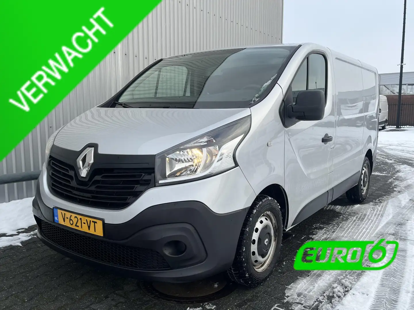 Renault Trafic 1.6 dCi T27 L1H1 Comfort*CRUISE*A/C*HAAK*TEL*3PERS Gris - 1