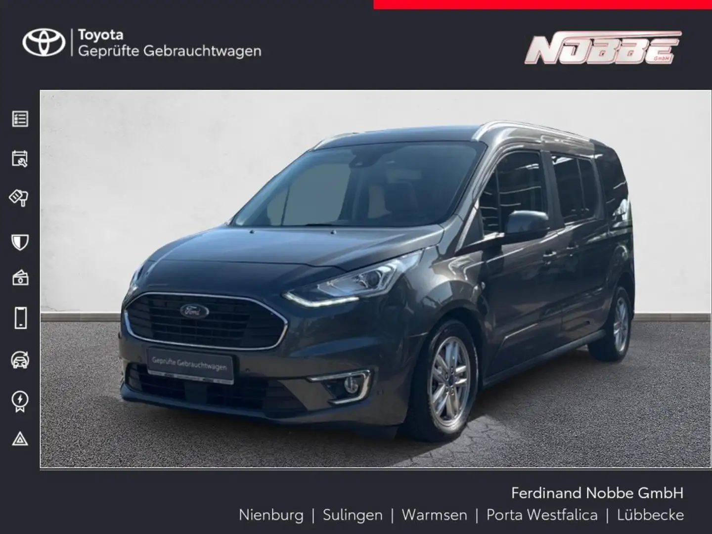 Ford Tourneo Connect Grand 1.5 EcoBlue Aut. Start/Stop Titanium Grau - 1