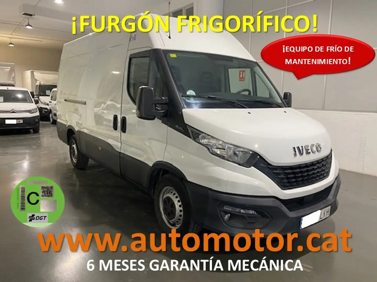 Iveco Daily Furgón 35S14 V 3520L H2 12.0 136 Blanco - 1