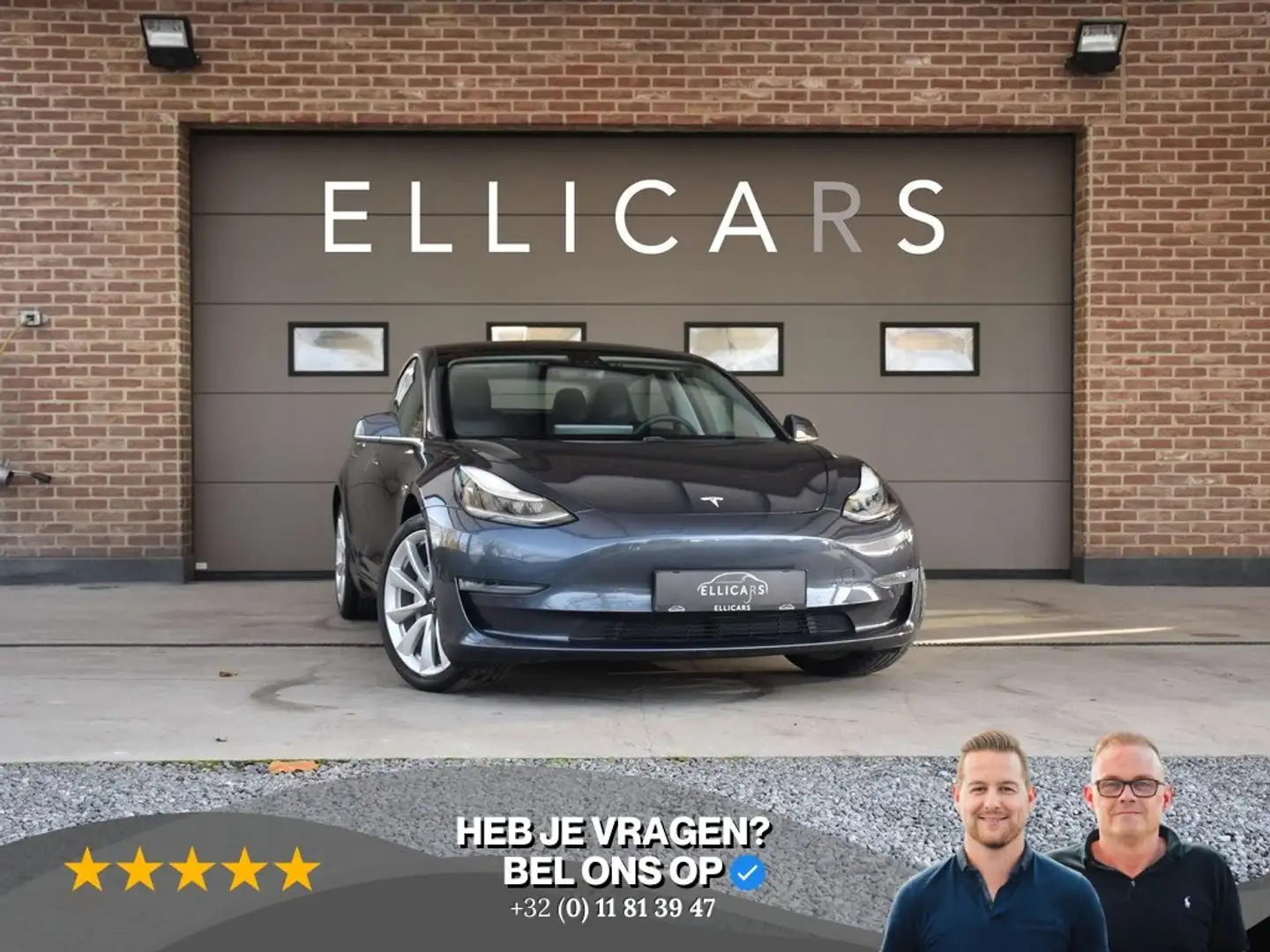 Tesla Model 3 75 KWH / LONGE RANGE / DUAL MOTOR / SOH 88 % / CAM Gris - 1