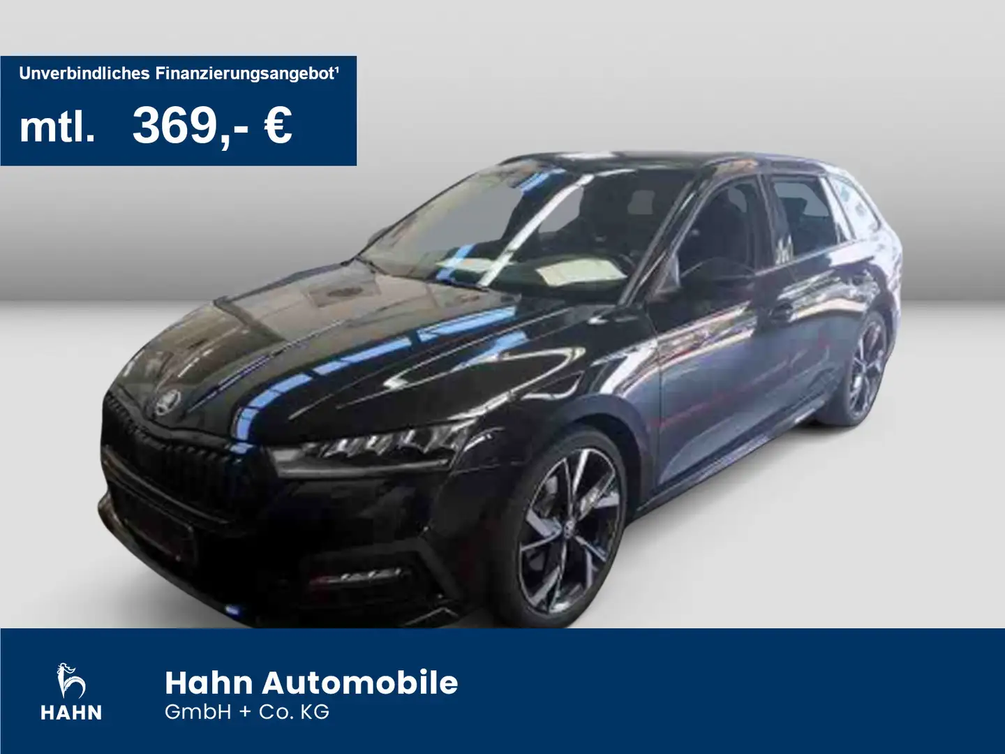 Skoda Octavia Combi 2.0 TDI DSG 4x4 Sportline AHK Navi Schwarz - 1