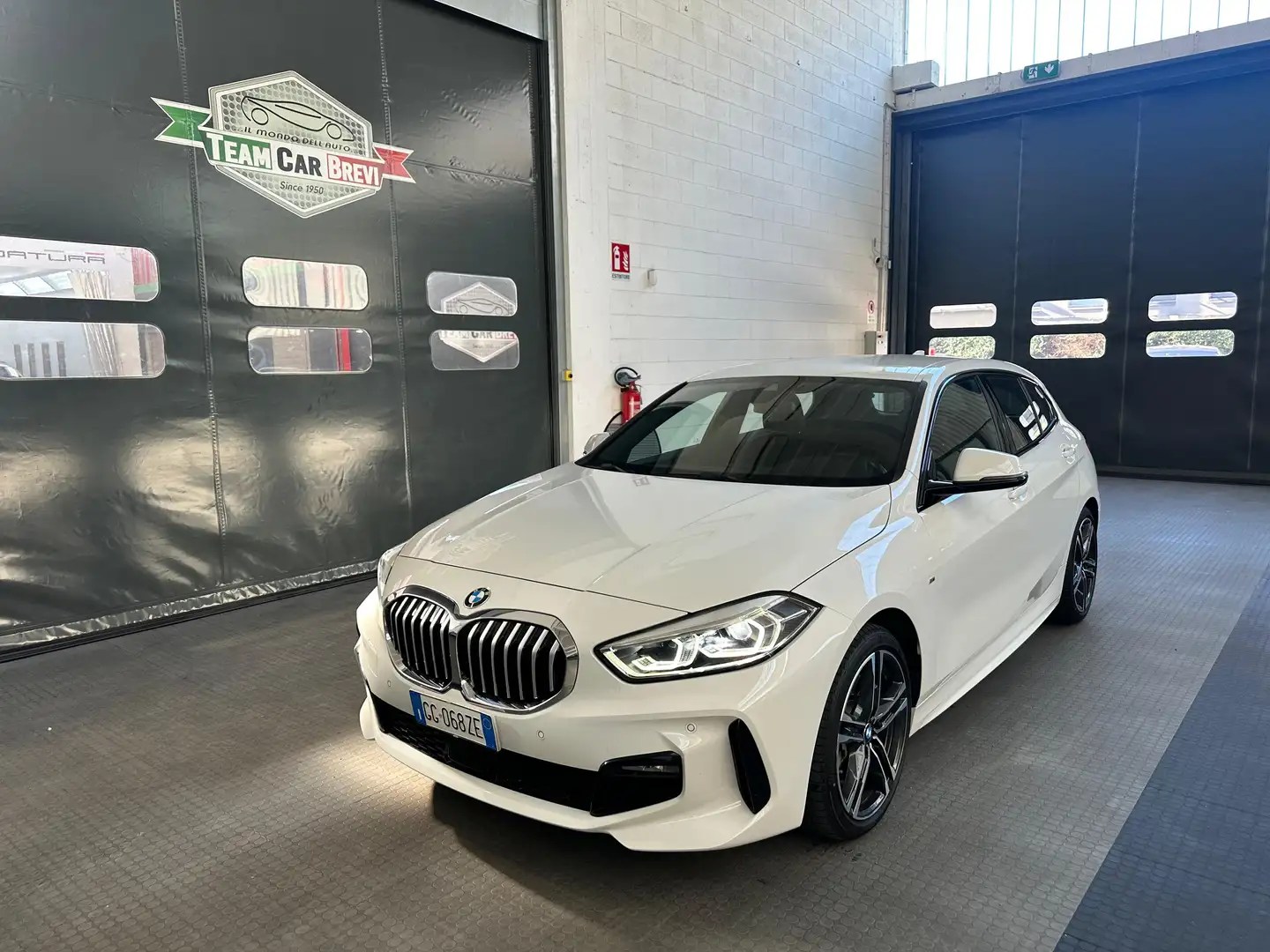 BMW 120 Serie 1 F40 120d xdrive Msport auto Bianco - 1