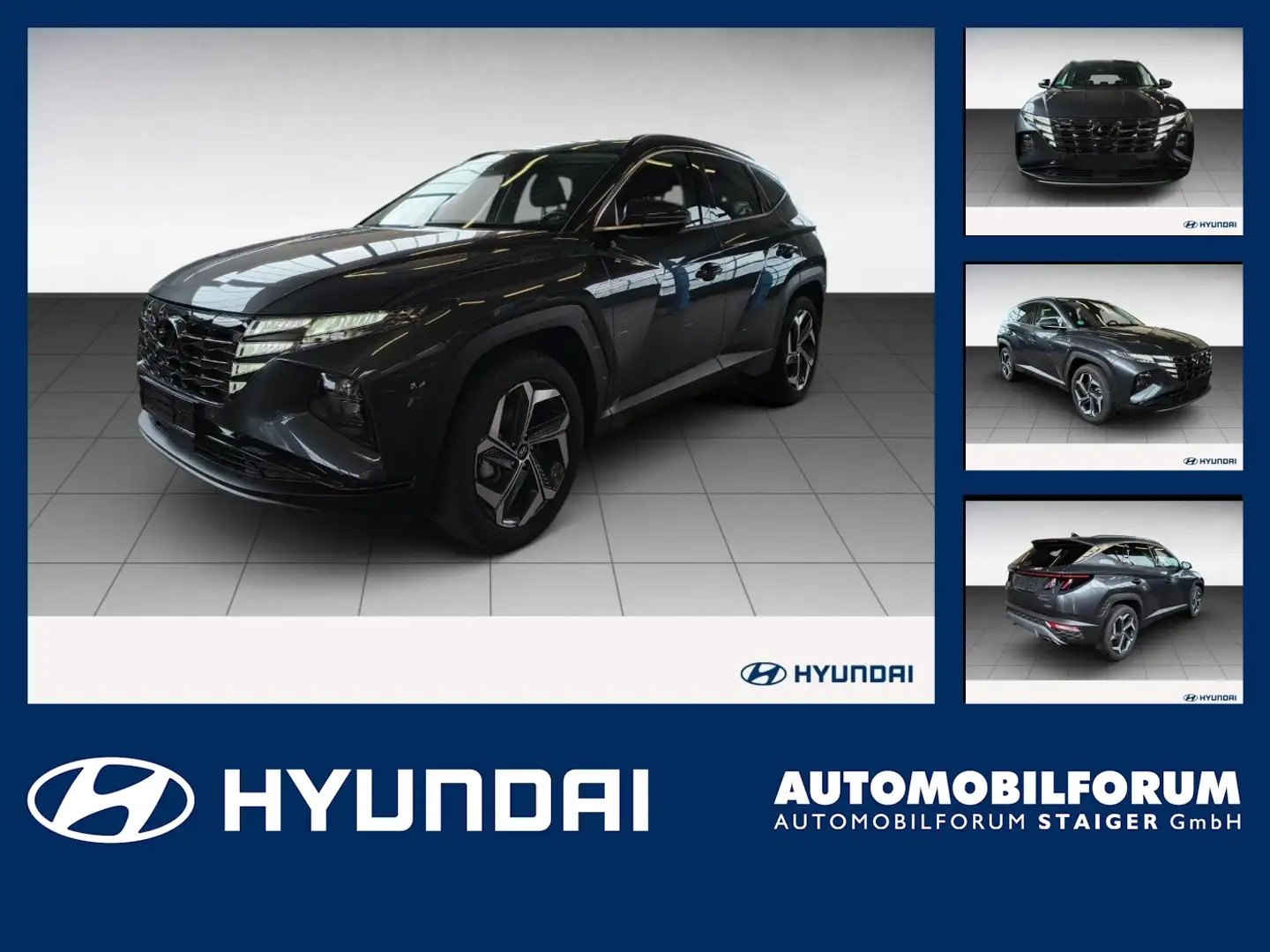 Hyundai TUCSON 1.6 T-GDI Trend ACC FLA SpurH LM 2xKlima Zwart - 1