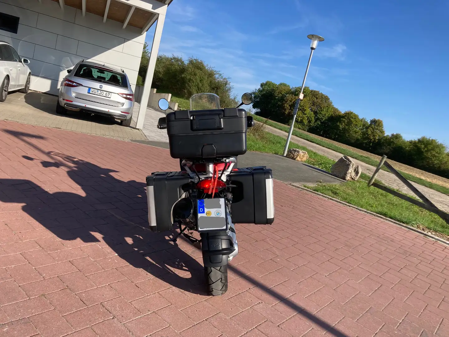 BMW R 1200 Fahrersitz ist tiefer.. Rood - 2