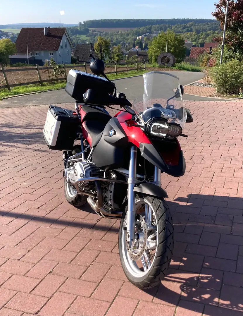 BMW R 1200 Fahrersitz ist tiefer.. Rood - 1