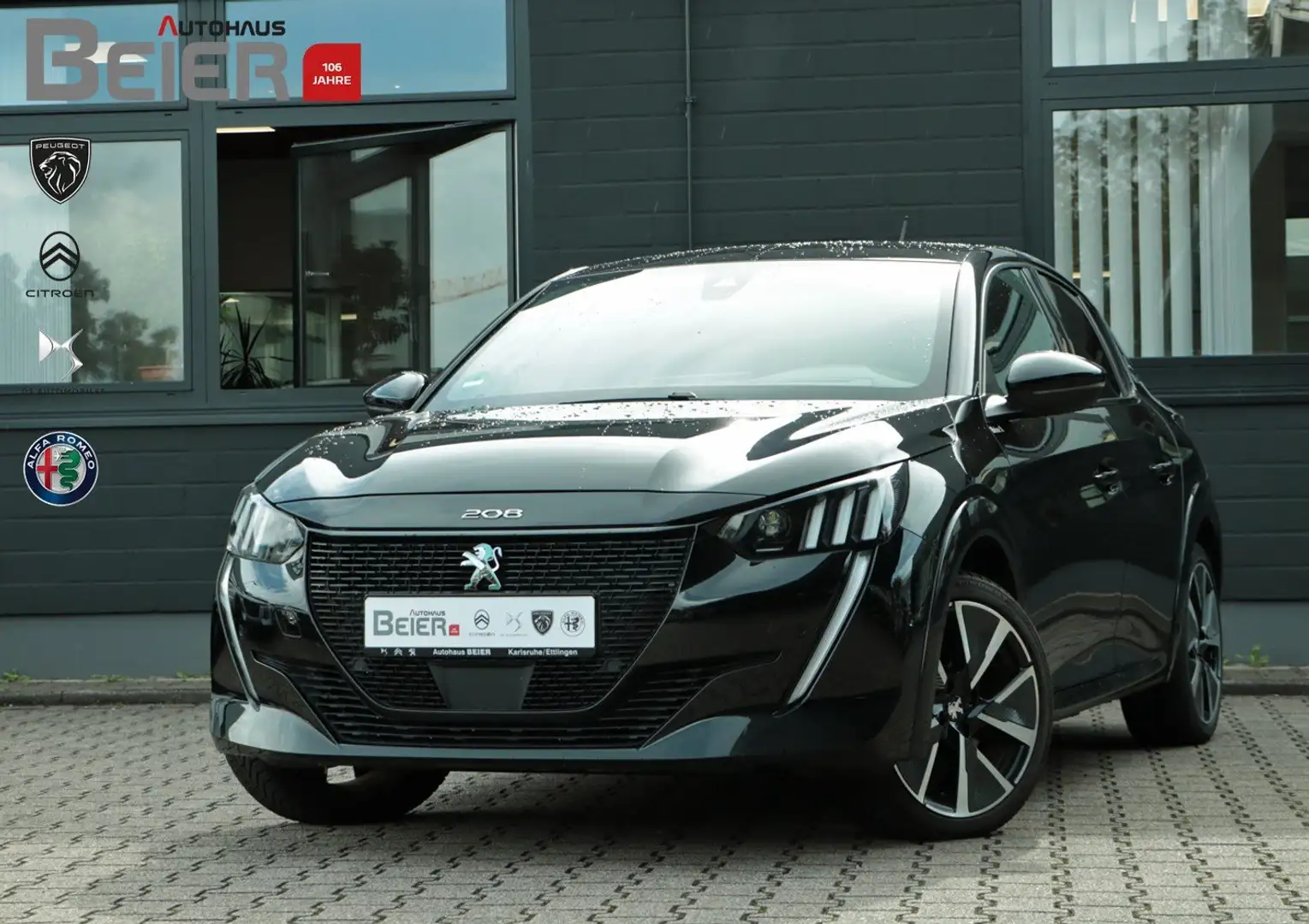 Peugeot e-208 GT Noir - 1