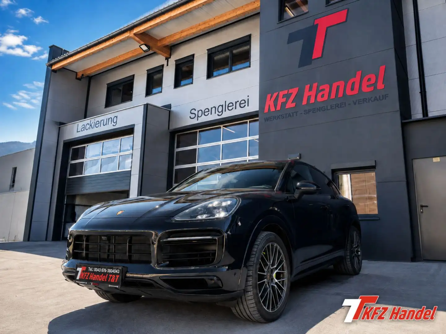 Porsche Cayenne Coupe Blau - 1