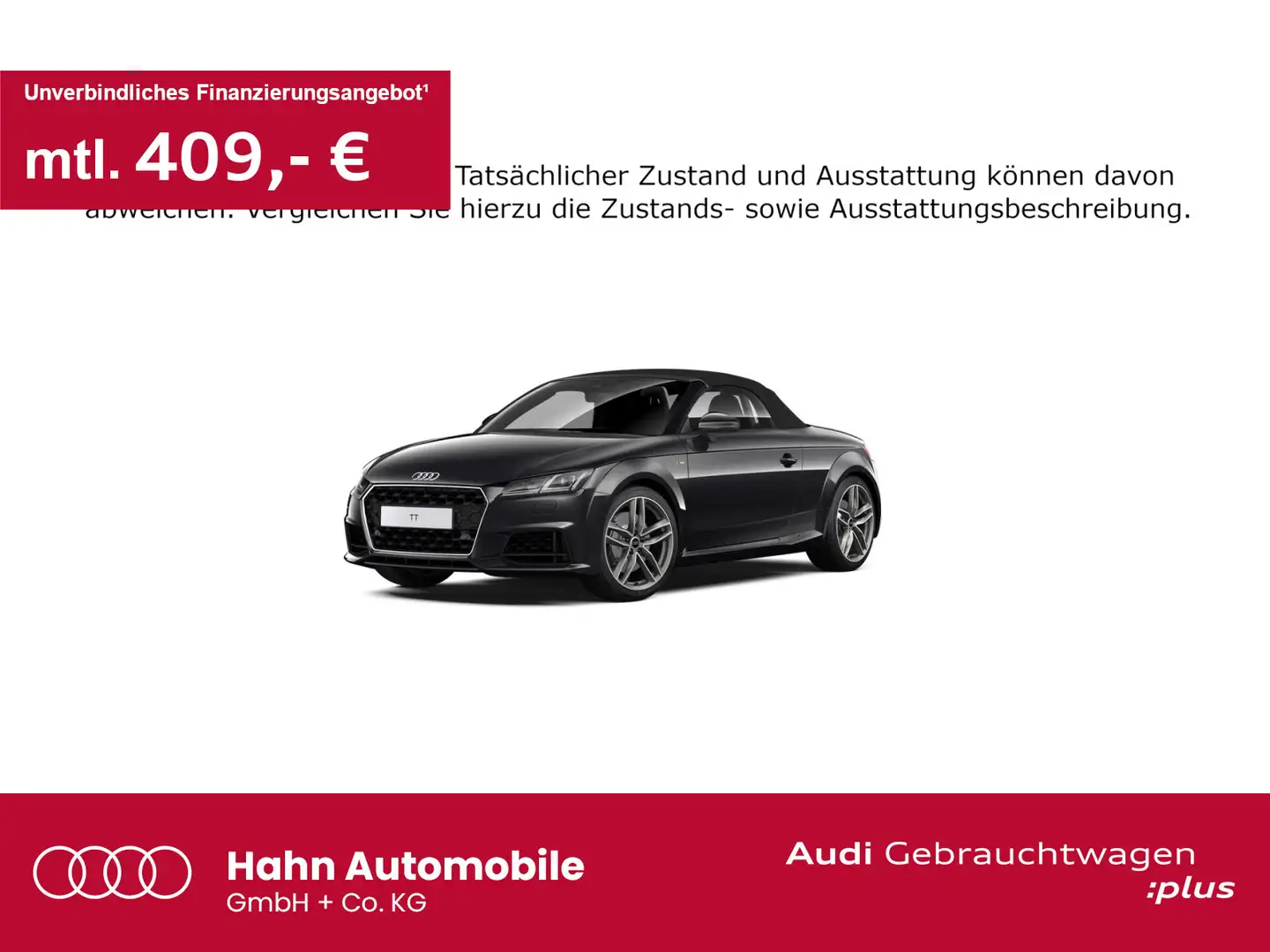 Audi TT 45 TFSI S line Carplay LED Sitzh PDC Schwarz - 1