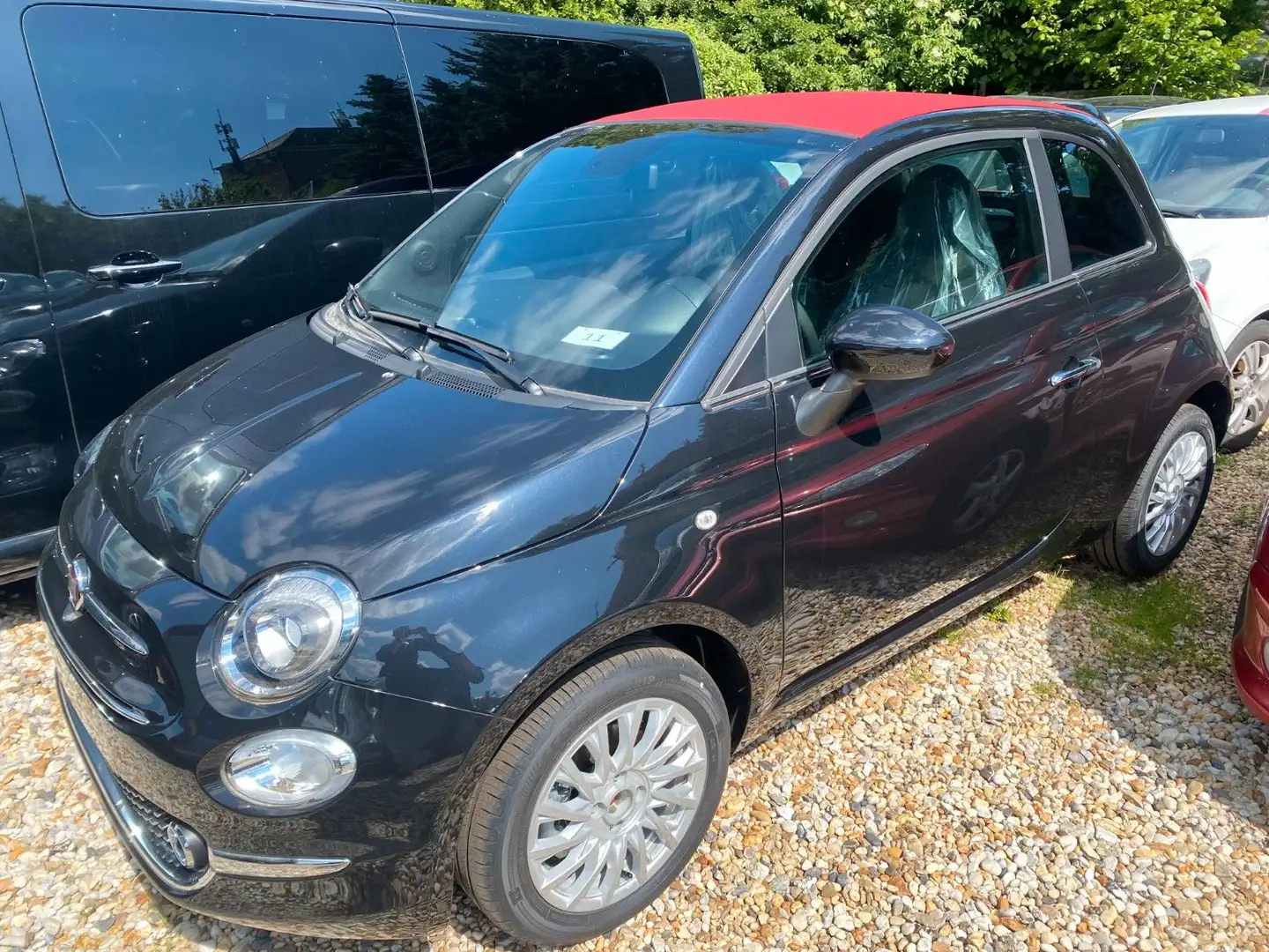 Fiat 500C 1.0 GSE N3 Hybrid Sitzheizung Fahrerseite Noir - 1