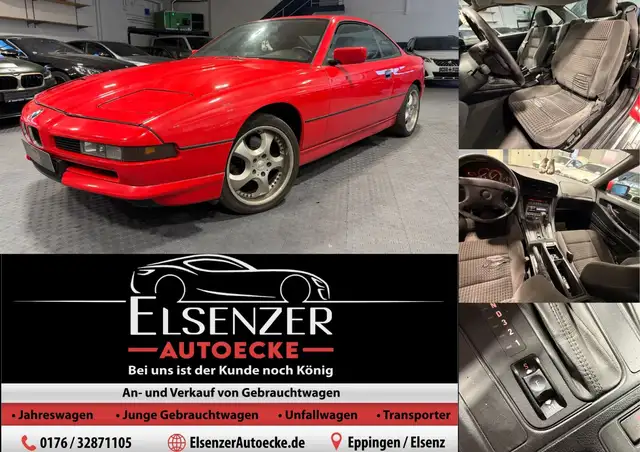 BMW 850 i V12#Sportsitze#Automatik#Tempomat#2 Zonen K